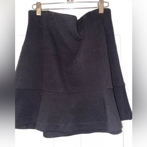 Ann Taylor LOFT black stretchy skirt